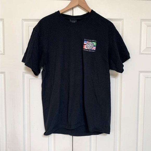 H.U.F. Worldwide Downhill From Here T-shirt - Picture 2 of 6